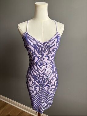 Windsor Hilary Sequin Mini Dress